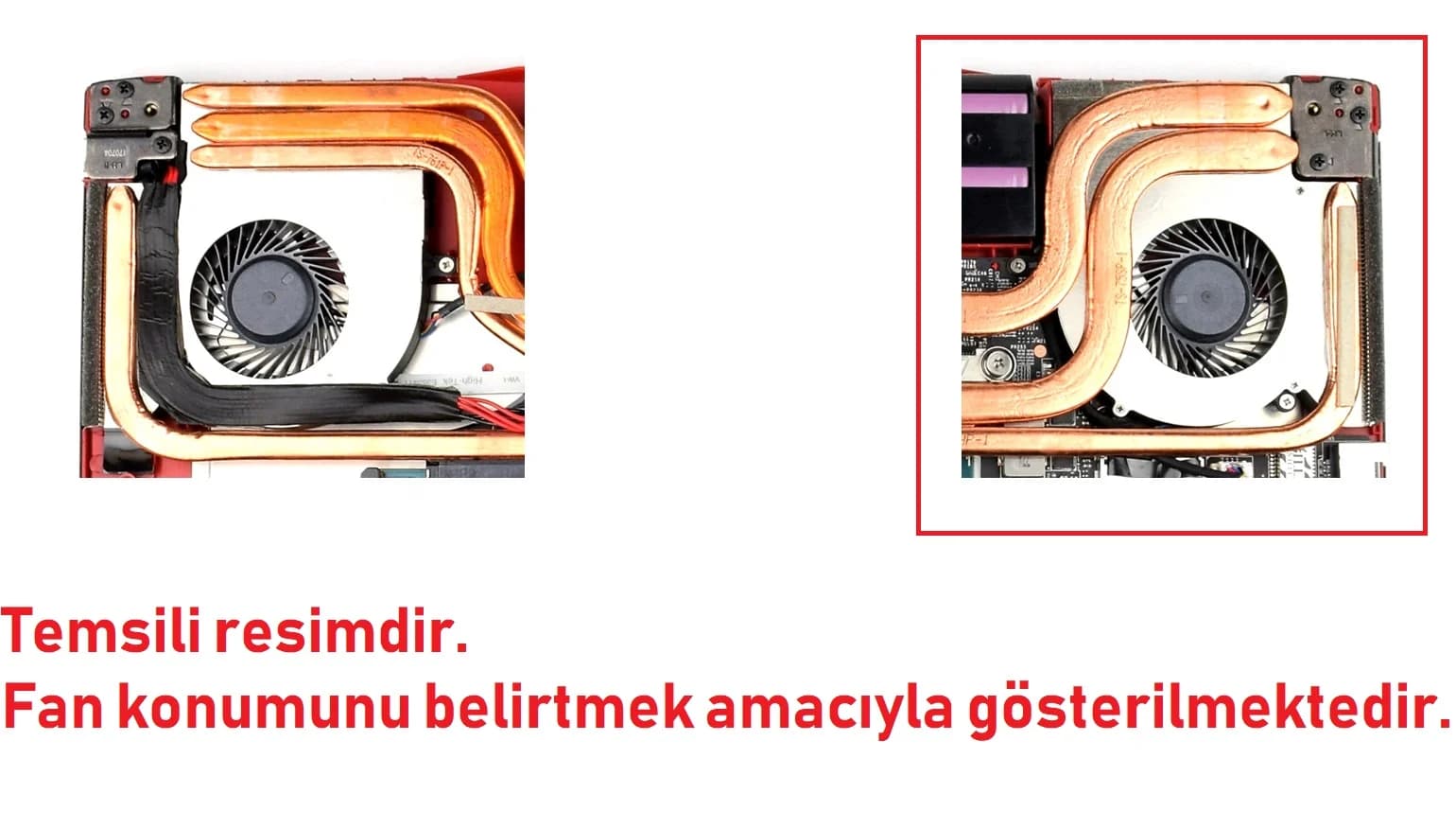MSI GP73 Fan SAĞ
